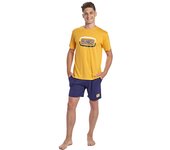 Pijama manga corta Casual VH0452 hombre XL multicolor