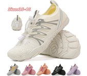 Zapatos de agua para hombres y mujeres, zapatos acuáticos de playa, sandalias de natación, drenaje, zapatos deportivos para vadear, navegación de secado rápido, pies descalzos, yoga, gimnasio, pesca, surf, zapatillas de deporte 35 negro