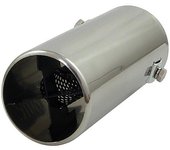 Round exhaust pipe tip, diam. 65mm 1