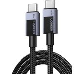 Cable UGREEN 60W Compatible con carga rápida Banda de 480Mbps incluida Carcasa de acero inoxidable de alta calidad Trenza de nailon niquelado Protección de contenido Alta