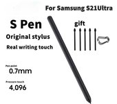 Lápiz óptico S Pen S21 Ultra 5G para Samsung Galaxy S21Ultra S21U G9980 G998U Lápiz óptico para pantalla táctil de teléfono móvil negro