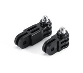 Adaptador de conexión de junta recta corta y larga, juego de montaje ZY para GoPro Hero 4, 3+ y 2