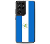 Coque Téléphone - Samsung - Galaxy S22 Plus - Drapeau Nicaragua - Souple - Multicolore