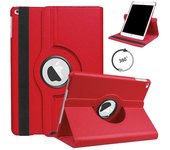 Funda para iPad 10.2 pulgadas 2019 con rotación de 360 grados y función de suspensión automática para iPad 7.ª generación. Nueva funda para iPad 10.2  2019. rojo rosa