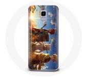 Coque pour Samsung Galaxy A8 2018 Tanjiro Inosuke et Zenitsu Demon Slayer Kimetsu no Yaiba Anime Manga