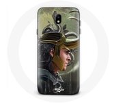 Coque pour Samsung Galaxy S5 Loki Thor Ragnarok avec Casque Fanart Saison 1