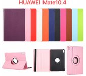 Funda para Huawei MatePad de 10,4 pulgadas con soporte giratorio de 360 grados para BAH3-W09 AL00 de 10,4 pulgadas, funda protectora azul oscuro