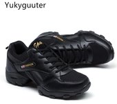 Zapatos de baile para hombre y mujer, modernos, con suela suave, zapatillas de jazz, de cuero, de malla, transpirables, ligeros, para mujer, zapatos de baile y fitness deportivos 44