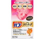 KAO Babu MEDICURE Aroma Floral Frutal 6 Comprimidos (Cuasi droga) Gas de dióxido de carbono (baño caliente) Baño caliente Babu Disolver una tableta en 150 a 200 litros de agua.
