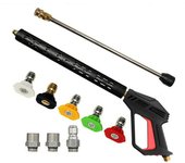 Kit de adaptadores de puntas de boquilla de varita rociadora de lavadora eléctrica de alta presión 4000PSI M22 1 Kit