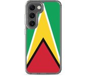 Coque Téléphone - Samsung - Galaxy S20 Plus - Drapeau Guyana - Souple - Multicolore
