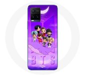 Coque pour Vivo Y21s 2021 / Y21 2021 BTS TinyTAN Animation Affiche RM Jin Suga J-Hope Jimin Jungkook Et V Zero O’Clock