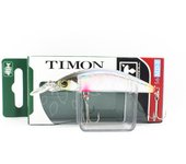 Señuelo Flotante Jackall Timon Tricoroll GT 56 MD-F Dorso Blanco (8175)