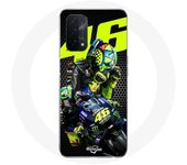 Coque pour Oppo A74 5G Valentino Rossi motoGP 46 Pilote de vitesse - Maniacase