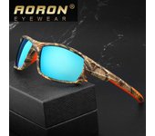 Montura de camuflaje para hombre, gafas de sol polarizadas para exteriores UV400, gafas antideslumbrantes para conducir, montar en bicicleta, pesca