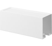 Soporte magnético para limpiador de alfombras Yamazaki Jitsugyo, color blanco aprox.. Estuche de almacenamiento para limpiador adhesivo Tower de 20 cm de ancho x 7,2 cm de profundidad x 8 cm de alto. Uso rápido. 3712