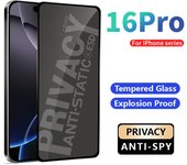 Protector de pantalla de vidrio templado antiespía y privacidad para iPhone 11, 12, 13, 14, 15, 16 Pro Max, X, XS, XR, 6, 6S, 7, 8 Plus iPhone 6