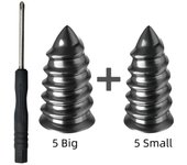 Clavos para reparación de pinchazos de neumáticos para coches, motocicletas, scooters y bicicletas, juego de clavos de goma y metal para reparación de neumáticos de vacío, accesorios para neumáticos de coche.
