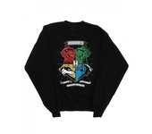 Harry Potter Boys Hogwarts Toon Crest Sweatshirt 9-11 Years blanco