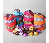 160g 4 sabores diferentes chino Yunnan Pu'er Pu-erh bolsa de regalo de té Mini Tuocha
