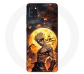 Coque Maniacase pour Samsung Galaxy A21s dark naruto lune 3D