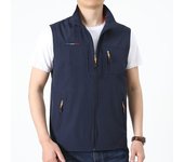 Chaleco informal para exteriores para hombre, chaleco, chaqueta M caqui