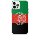 Coque iPhone - Afganistán - Drapeau - Souple - Multicolore - Compatible iPhone 12 Pro Max