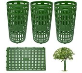 Protector de tronco de árbol, diseño de orificio de ventilación, Protector de corteza de árbol TPR expandible, envoltura de jardín, herramienta de planta verde para granja verde