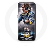 Coque pour Samsung Galaxy S7 Edge Formule 1 Fernando Alonso Pilote F1