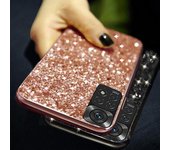 Funda de silicona suave con revestimiento brillante para Xiaomi 12T Redmi 13C Note 13 12 11S 10S 9 9S 10 11 Pro 4G 5G Poco X3 NFC X5 X6 5G M6 Pro Redmi 13C negro