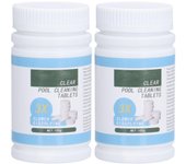 Tabletas cloradas para piscinas, tabletas efervescentes, limpieza del agua, purificación del agua del baño.