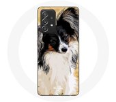 Coque pour Samsung Galaxy A52 Épagneul nain continental papillon Race de chiens