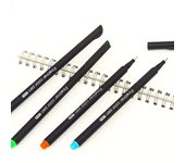 Juego de rotuladores de colores de punta fina de 100 colores brillantes para notas de diario 12 Colors