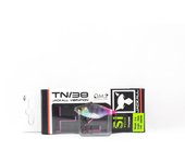 Señuelo de vibración silenciosa Jackall TN 38 Ghost Chigill Pink Tail (6597)