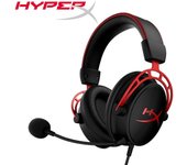 Auriculares para juegos HyperX Cloud Alpha, controladores de doble cámara, comodidad legendaria, marco de aluminio, micrófono desmontable, funciona en PC, PS4, PS5, Xbox, Switch, móvil