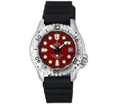 Reloj automático para hombre Ratio FreeDiver Professional 500M con esfera roja y zafiro 32GS202A-RED rojo