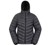 Chaqueta acolchada estampada Seasons para mujer/dama de Mountain Warehouse 20 UK gris