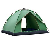 Tienda familiar para 2-4 hombres, tienda de campaña para varias personas con apertura rápida y automática para playa, protección solar 200*150*130cm azul
