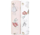 Conjunto de muselina Disney para bebé japonés Essentials de Aden Anais, para recién nacidos, Night Cry ESWC20022DI, 112 x 112 cm + (Producto auténtico) Regalo, Regalo, Envolver, 2,