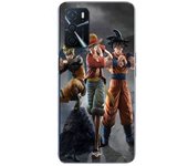 Coque Maniacase pour Oppo A16s Sangoku naruto Luffy one piece Dragon Ball z 3D Anime manga