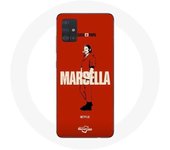 Coque pour samsung galaxy A71 La casa de papel Marsella dessin
