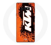 Funda para Samsung Galaxy Note 9 KTM Logo fondo blanco naranja