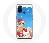 Coque pour Oppo A53 Anime One Piece Luffy Le jour de Noël 2023