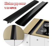 Cubierta de silicona para encimera de cocina, tapete resistente al calor, protector para estufa de gas, almohadilla de limpieza, sello de aceite y polvo, cubierta para cocina 1PC