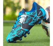 Zapatos de fútbol al aire libre para hombres, botas de fútbol para niños, zapatos de fútbol transpirables, zapatos de Entrenamiento de fútbol de moda 40 rojo