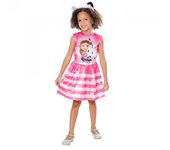 Disfraz de Pandy Paws para niñas de la casa de muñecas de Gabby 3-5 Years color rosa/blanco