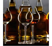 Vaso de whisky profesional de los años 20, copa de degustación de vino de cristal, gran barriga, boca pequeña, copa de Brandy con Aroma, 2 uds. 2XWhisky Nosing Cup 245ml