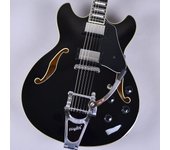 Guitarra Ibanez AS103T Negra Shimamura Musical Instruments Modelo Original Ibanez Semiacústica negro