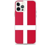 Funda iPhone - Drapeau Danemark - iPhone 12 Pro Max - Souple - Multicolore - Verticale