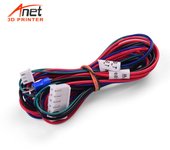 Cable de cama calefactable mejorado Anet 18AWG, línea de cama caliente, longitud del Cable de cama calefactora 90cm / varios colores
